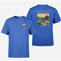 Thumbnail for VINTAGE G4175 - The Float Swap - Double-Side T-Shirt design on blue double side t shirt