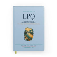 Thumbnail for Luang Prabang International Airport (LPQ) design on light blue notebook