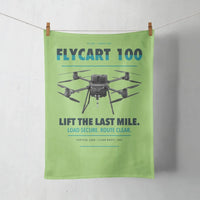 Thumbnail for DJI FlyCart 100 design on light green towel