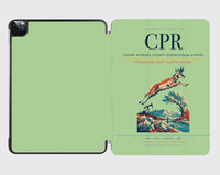 Thumbnail for Casper–Natrona County International Airport (CPR) design on light green ipad tablet case