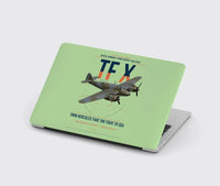 Thumbnail for Bristol Beaufighter TF X design on light green MacBook case