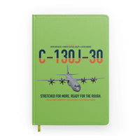 Thumbnail for C-130J-30 Super Hercules design on light green notebook