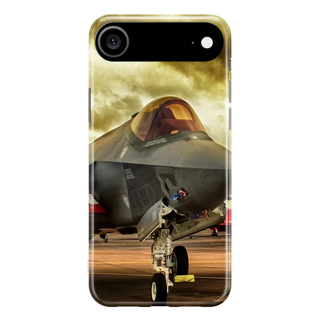 Fighter Jet 35 at Airbase iPhone Case - view 4