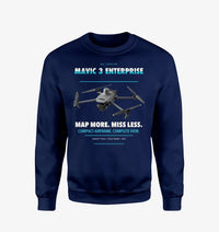 Thumbnail for DJI Mavic 3 Enterprise design on navy blue sweatshirt