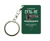 Thumbnail for CF34-8E Key Chain design on dark green key chain