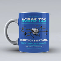 Thumbnail for Agras T25 Mug design on blue dji