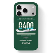 Thumbnail for Dash 8-400 Case design on dark green iphone case