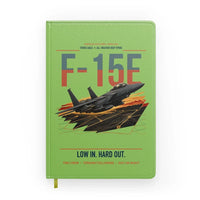 Thumbnail for F-15E Strike Eagle design on light green notebook