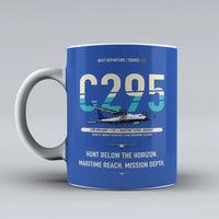 Thumbnail for C295 MPA-ASW Mug design on blue airbus