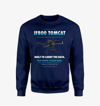 Thumbnail for Inspired Flight IF800 Tomcat design on navy blue sweatshirt