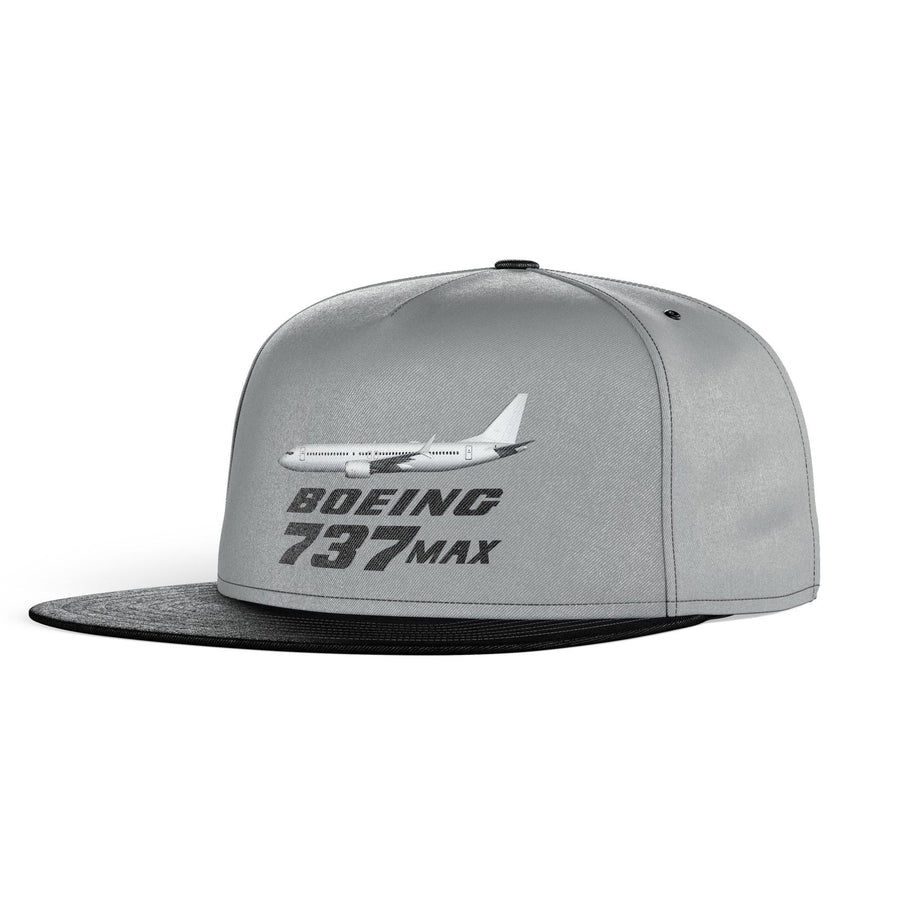 The Boeing 737Max snapback - gray & black