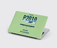 Thumbnail for Tecnam P2010 design on light green MacBook case