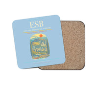 Thumbnail for Ankara Esenboga Airport ESB Coaster 1-Piece - Light Blue