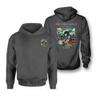 Thumbnail for VINTAGE G4085 - The Cargo Kings - Double-Side Hoodie design on darkgray double side