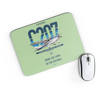 Thumbnail for Cessna T207A Stationair 8 design on light green rectangle mouse pad