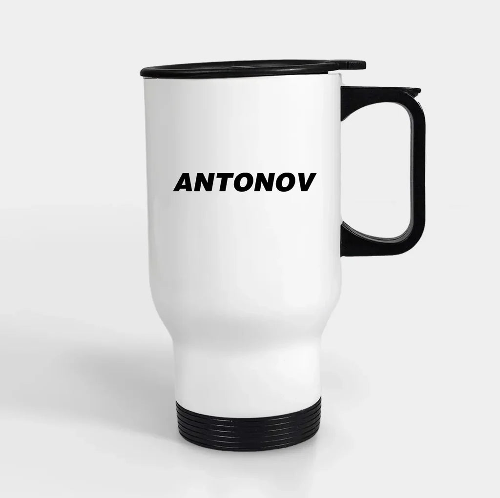 Customisable Antonov & Text Travel Mug - view 4