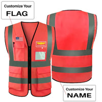 Thumbnail for Customisable Flag & Name with Badge Vest - view 4