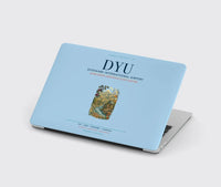 Thumbnail for Dushanbe International Airport (DYU) design on light blue MacBook case