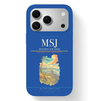 Thumbnail for Misawa Airport (MSJ) design on blue iPhone 17 Pro MagSafe case