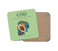 Thumbnail for Maurice Bishop International Airport (GND) design on light green 1 piece coaster
