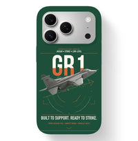 Thumbnail for SEPECAT Jaguar GR1 design on dark green magsafe iphone case, for iPhone 17 Pro
