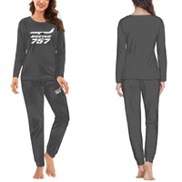Thumbnail for The Boeing 757 women pajamas - Gray