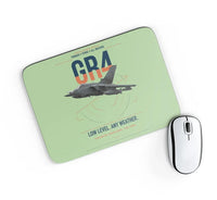 Thumbnail for Panavia Tornado GR4 design on light green rectangle mouse pad