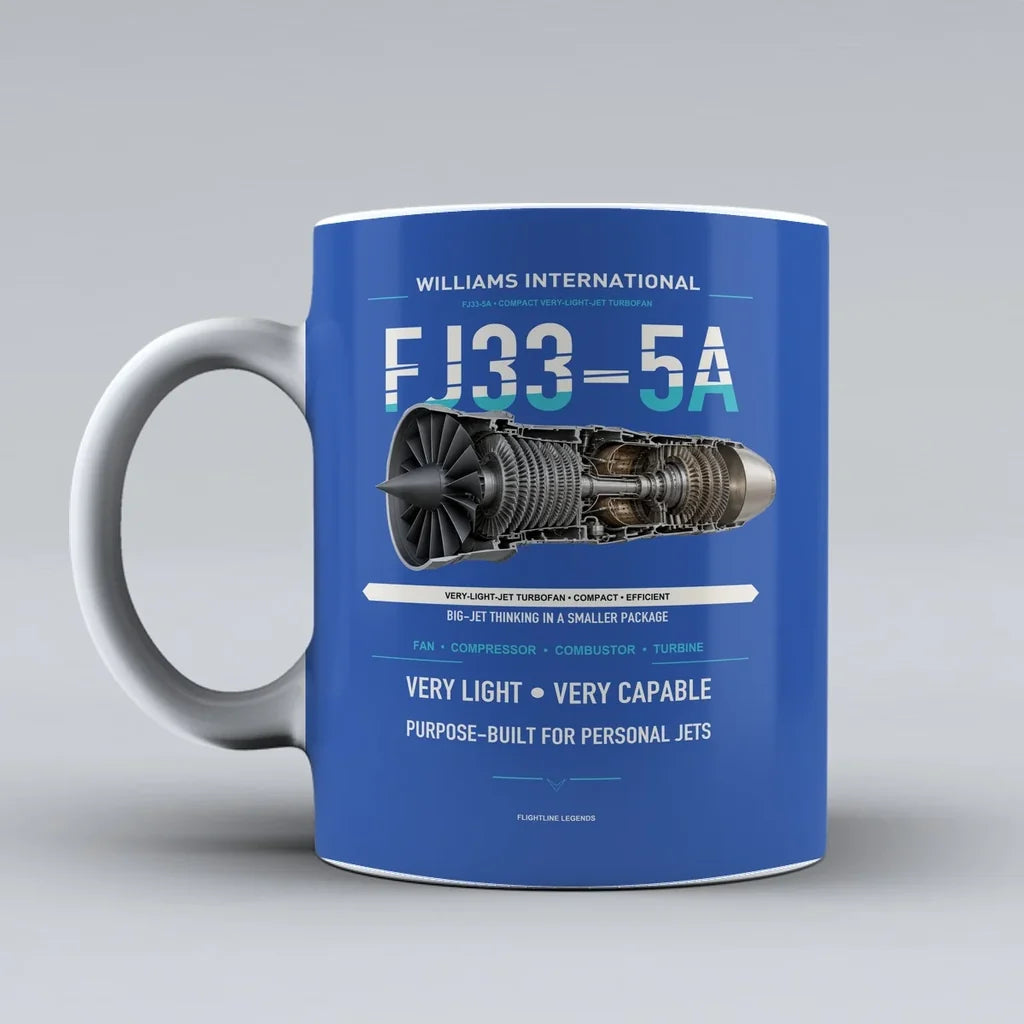 Mug design on blue fj33 5a