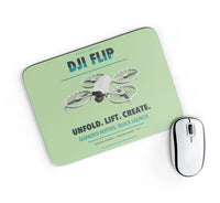 Thumbnail for DJI Flip design on light green rectangle mouse pad