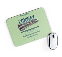 Thumbnail for CONWAY design on light green rectangle mouse pad
