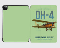 Thumbnail for Airco DH-4 Liberty Plane design on light green ipad tablet case