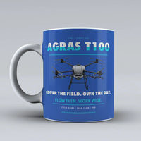 Thumbnail for Agras T100 Mug design on blue dji