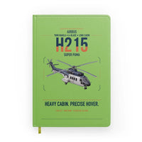 Thumbnail for Airbus H215 design on light green notebook