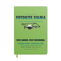 Thumbnail for Fotokite Sigma design on light green notebook