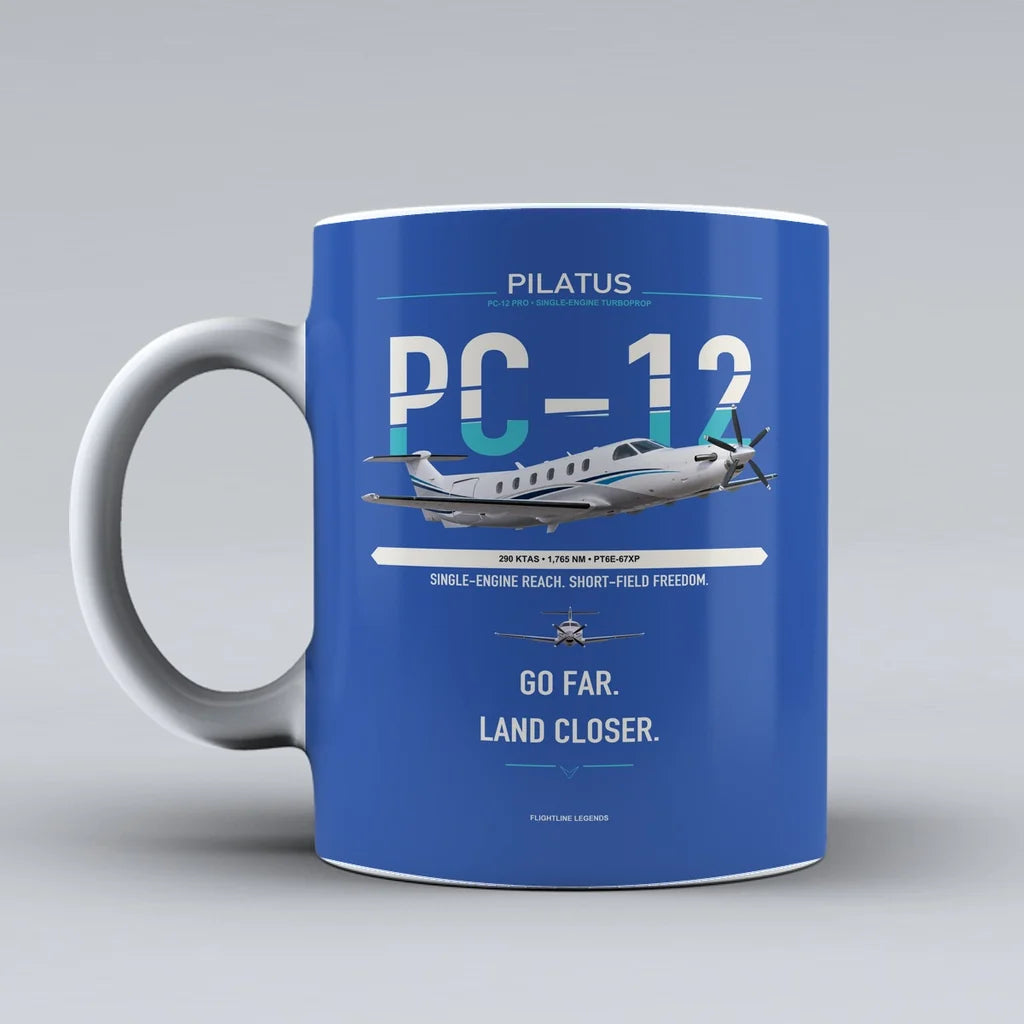 PRO Mug design on blue pc 12