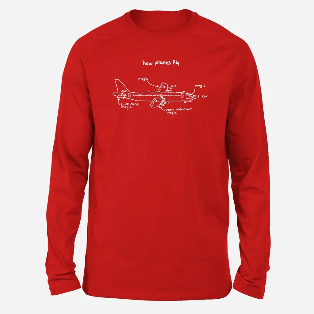 How Planes Fly T-Shirt - view 4