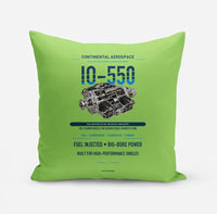 Thumbnail for IO-550 design on light green pillow