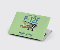 Thumbnail for Boeing P-12E design on light green MacBook case