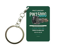 Thumbnail for PW1500G Key Chain design on dark green key chain