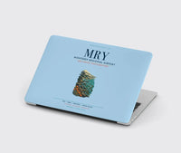 Thumbnail for Monterey Regional Airport (MRY) design on light blue MacBook case