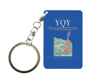Thumbnail for Sydney–J.A. Douglas McCurdy Airport (YQY) design on blue key chain