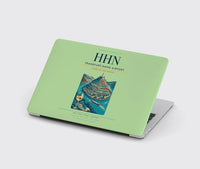 Thumbnail for Frankfurt-Hahn Airport (HHN) design on light green MacBook case