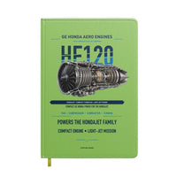 Thumbnail for HF120 design on light green notebook