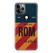 Thumbnail for ROM - Rome Italy Luggage iPhone Case - view 4