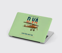 Thumbnail for Albatros D.Va design on light green MacBook case
