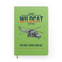 Thumbnail for Leonardo AW159 Wildcat HMA2 design on light green notebook