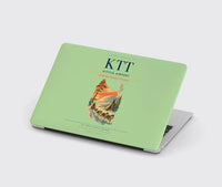 Thumbnail for Kittilä Airport (KTT) design on light green MacBook case