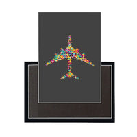 Thumbnail for Colourful Airplane Magnet - view 4