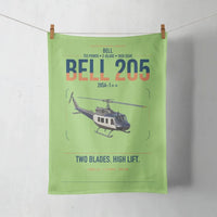 Thumbnail for Bell 205A-1++ design on light green towel