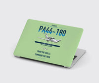 Thumbnail for Piper PA-44-180 Seminole design on light green MacBook case